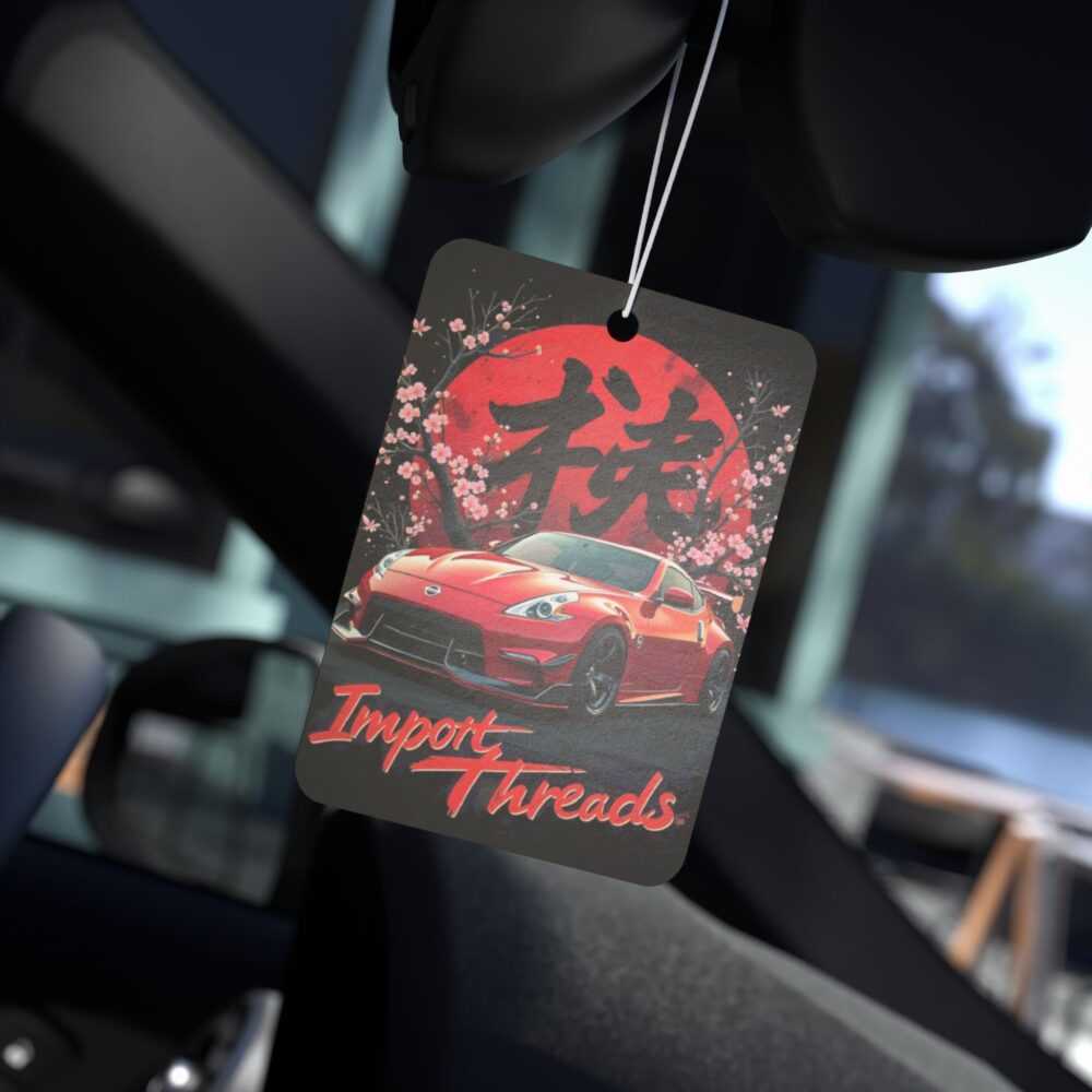 Car Air Freshener - Red 370z Import Threads - Image 3