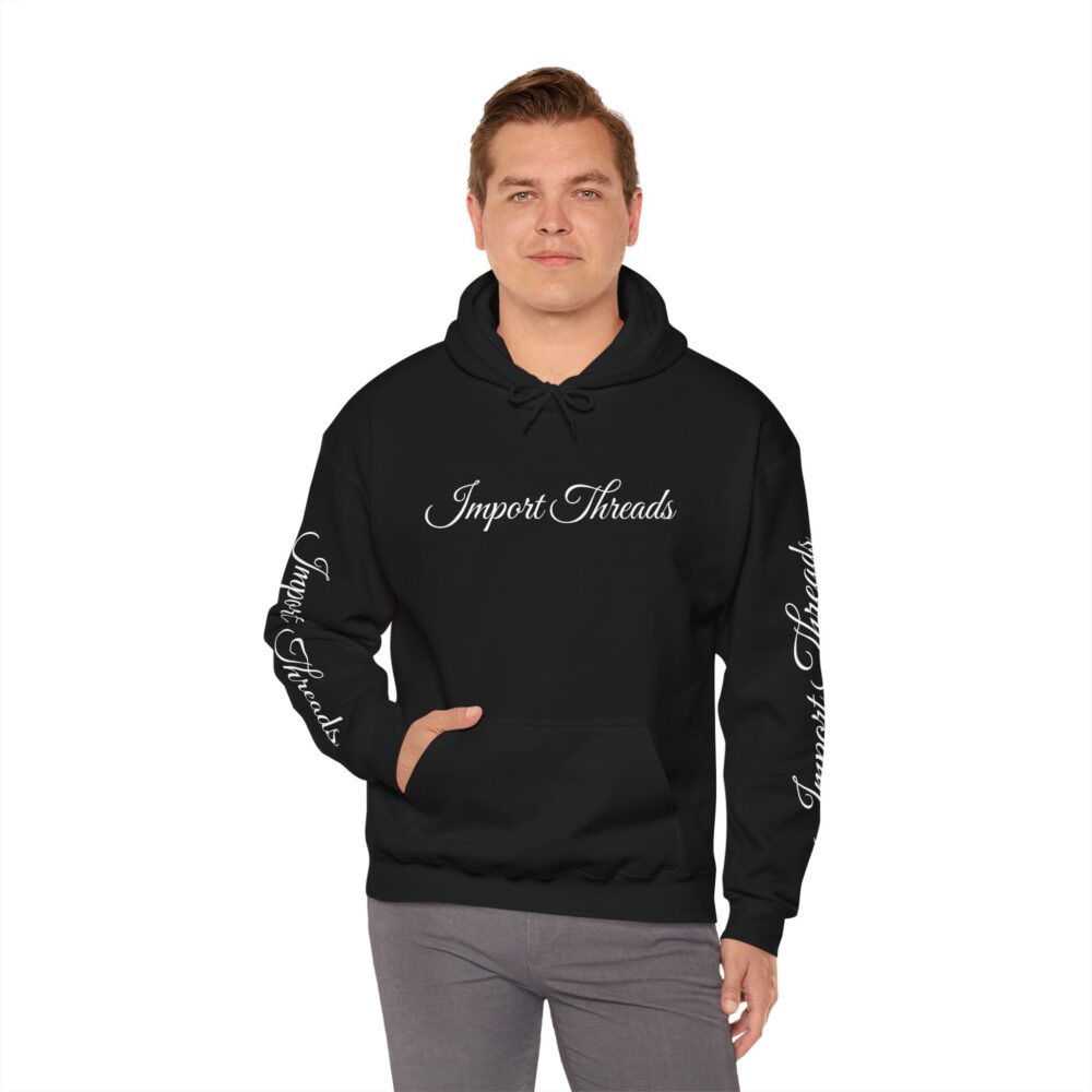 Black Hoodie with Red Supra MK4 Design - Image 9