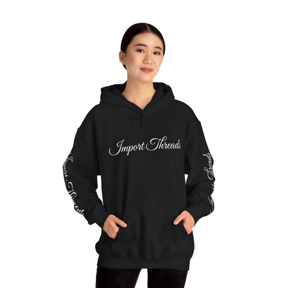 Black Hoodie with Red Supra MK4 Design - Image 8