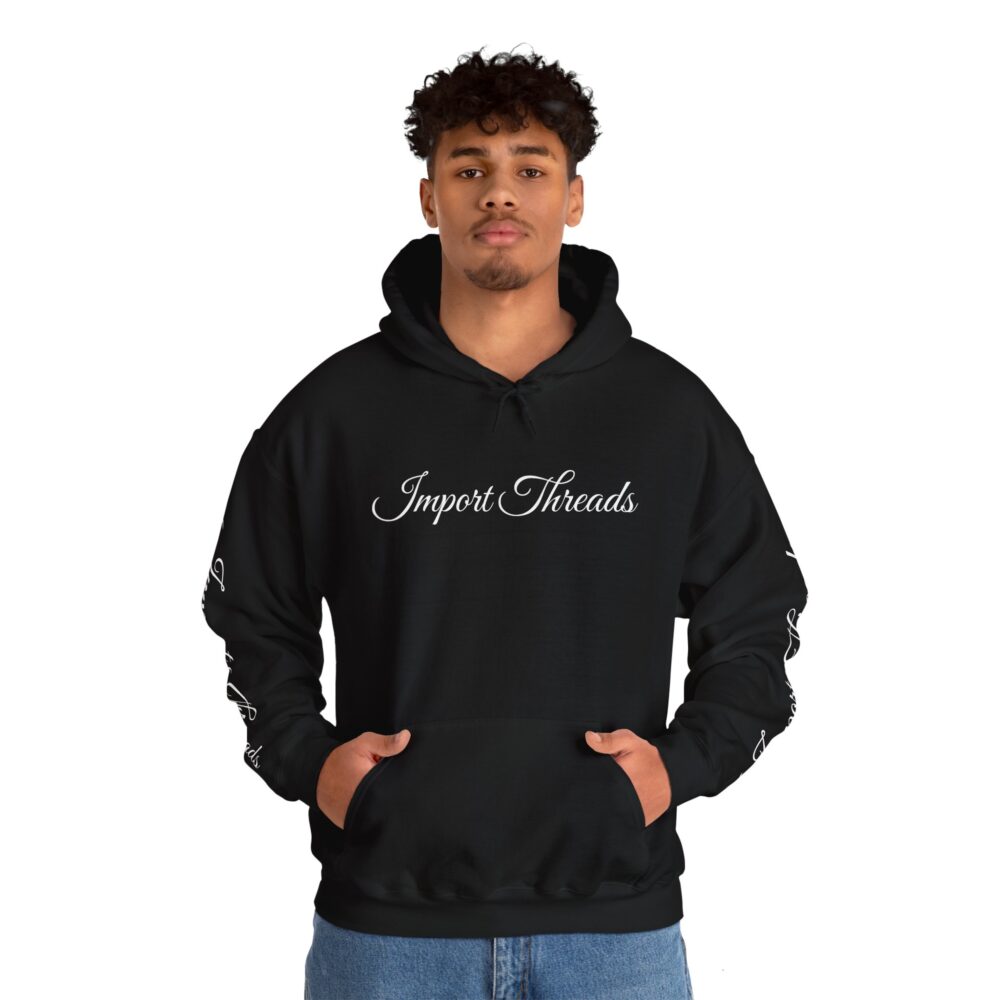 Black Hoodie with Red Supra MK4 Design - Image 3